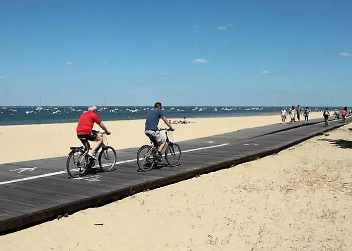 A Arcachon: Acces Plage, Balcon, Parking - Fr-1-420-78 شقة *